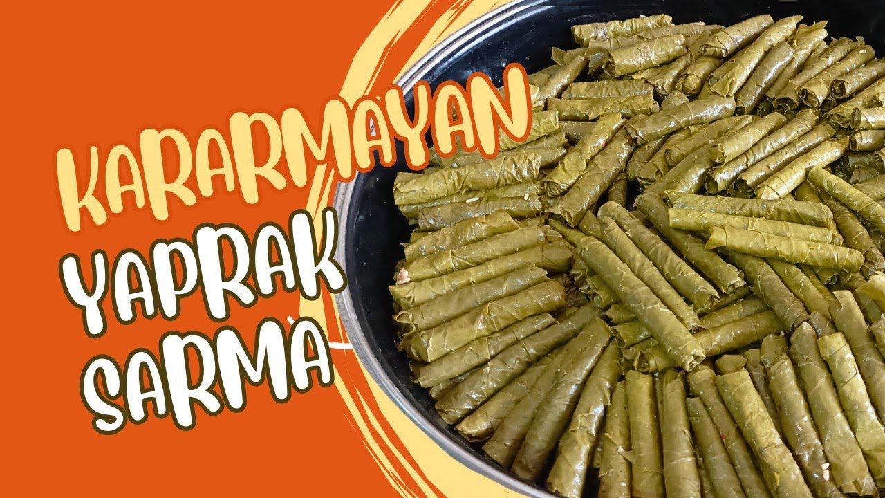 ❗❗KARARMA YAPMAYAN YAPRAK SARMA TARİFİ | Zeytin Yağlı Sarmayı Bu Teknikle Yapın 👌 Parmaklara Dikkat