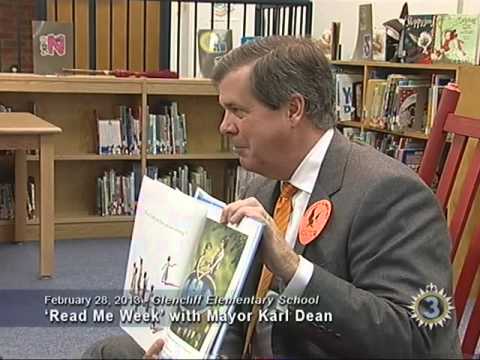 02/28/13 "Read Me Week' with Mayor Karl Dean at Glencliff Elementary School
