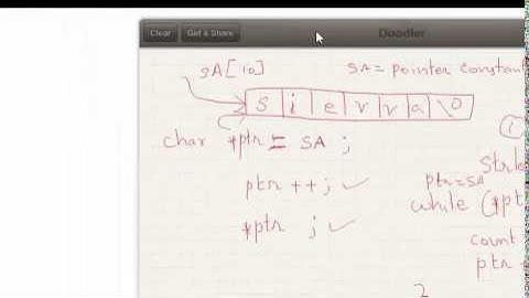 pointer strlen strcpy