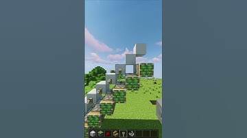 Easy 60-Second Automatic Stairs in Minecraft! 🪜 #Easy #60Second #Gaming #Tutorial #Minecraft