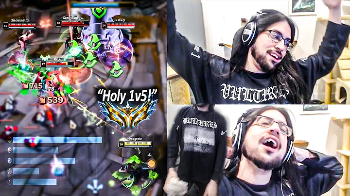 Imaqtpie’s UNBELIEVABLE 1v5 Comeback (And Shirt Change on STREAM)