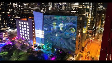 La Mécanique Ondulatoire | Interactive installation in a public space