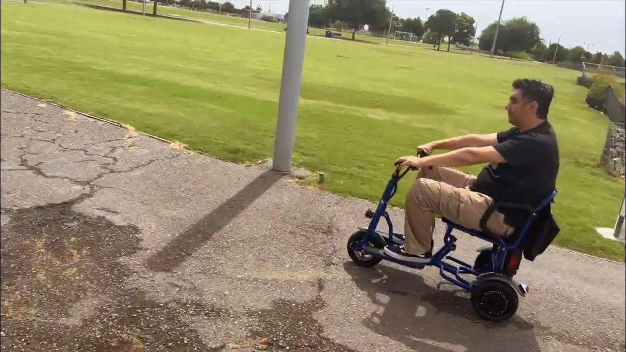 Culver Mobility COUGARFolding Electric Mobility Scooter 3 Wheel