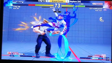 Rose c MK V Trigger 2 Activation Into Restand Setup Big Combo! Nephew VS Luigi_DB at WNF SFVCES5