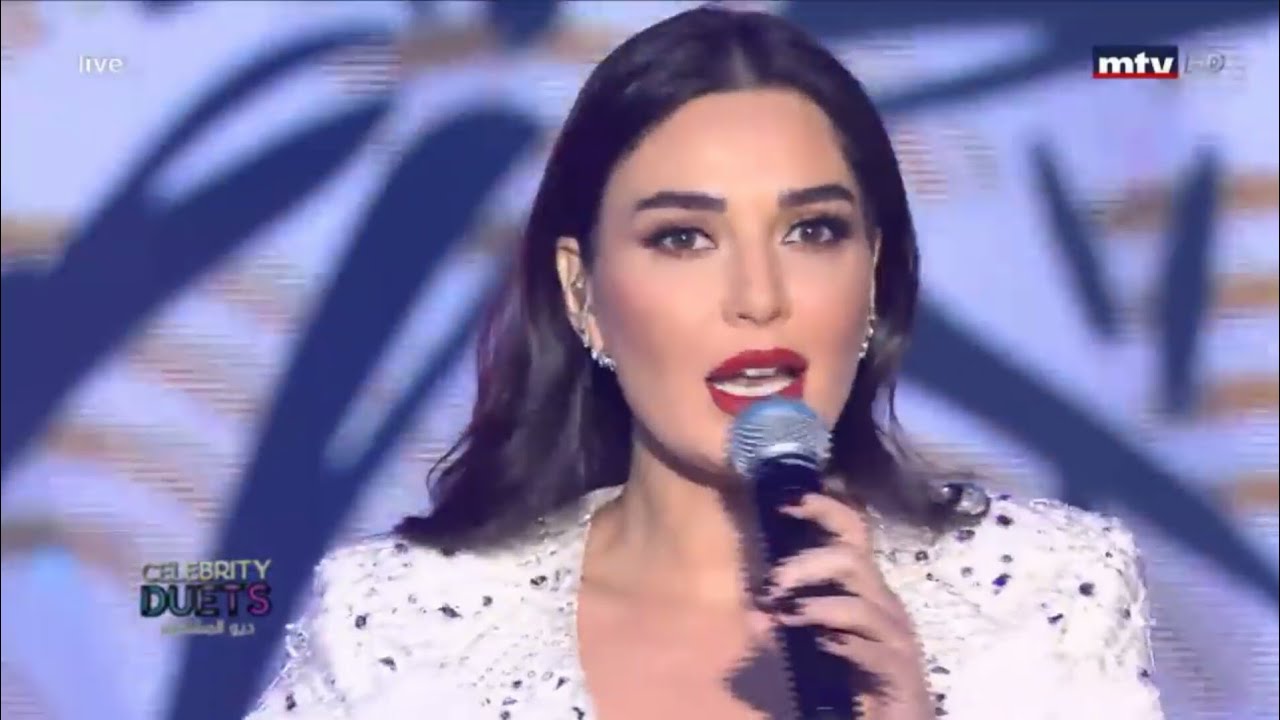 سيرين عبد النور وألين برمانا - اذا بدك ياني - ديو المشاهير 6 - البرايم الاول