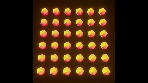 Abstract Grid Animation using Blender, (ft. Commotion Addon)