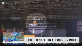 Suburban Chicago CEO killed in freak accident before packed audience at company party