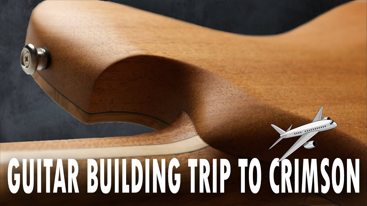 Building a guitar at Crimson guitars 5 day course – Guitar build full video