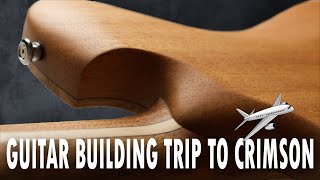 Building a guitar at Crimson guitars 5 day course – Guitar build full video @MagicAtticGuitars