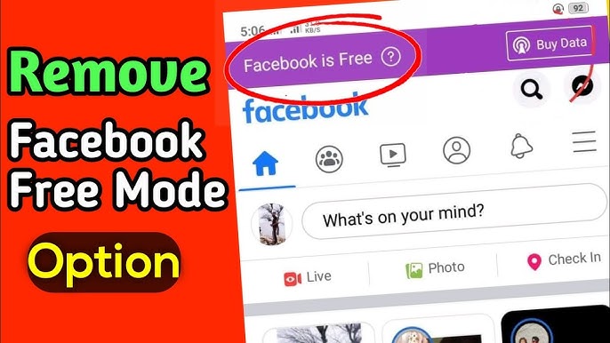 Facebook Lite Login - Facebook Free Mode Settings