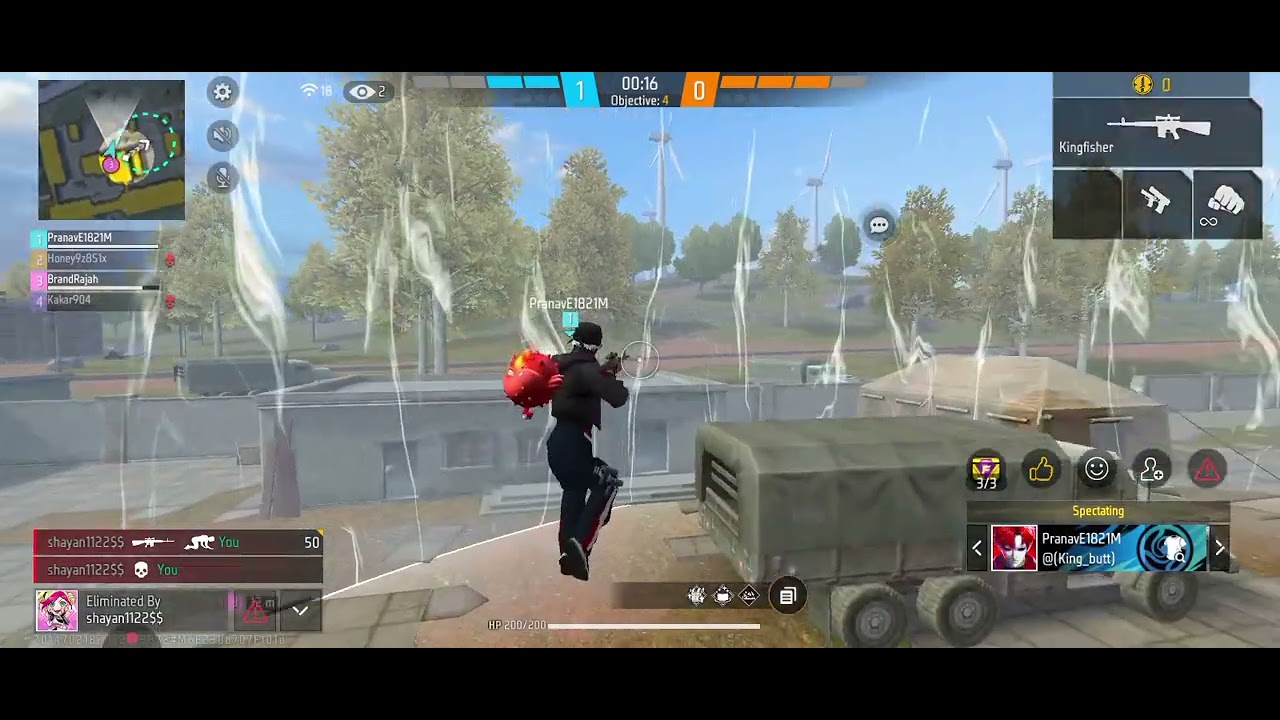 Epic Squad Gameplay in Free Fire | Full Team Rush & Clutch Moments 🔥