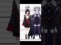 ネオポルテ女子の身長を並べてみた【夜絆ニウ / NeoPorte (ネオポルテ) 】#shorts #vtuber #ネオポルテ