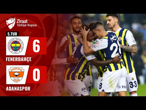 Fenerbahce Adanaspor Goals And Highlights