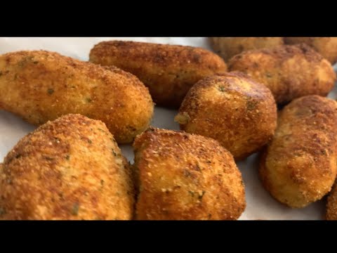 EASY POTATO CROQUETTES