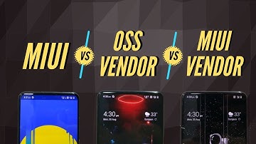 App Opening Speed Test - MIUI vs OSS Vendor vs MIUI Vendor | All F2Fs