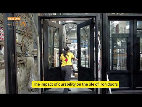 Custom Iron Entry Doors