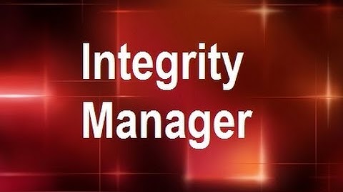 MicroStrategy - Integrity Manager - Online Training Video by MicroRooster
