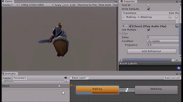 Add Audio to your Animations in Unity