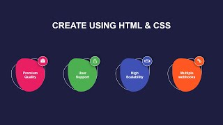 How To Make Features Section For Website Using HTML And CSS