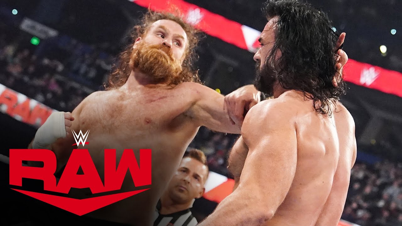 ⁣Sami Zayn vs. Drew McIntyre: Raw highlights, Jan. 29, 2024