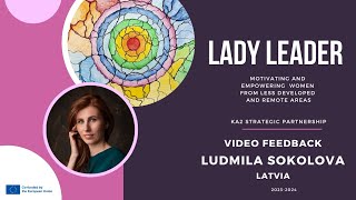 Feedback by Ludmila Sokolova, Latvia (LadyLeader, March 2024)