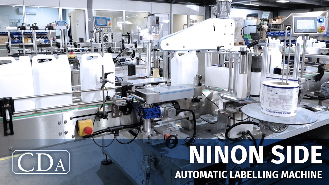 ninoページ Ninon Side - Automatic Labelling Machine for Flat, Rectangular and