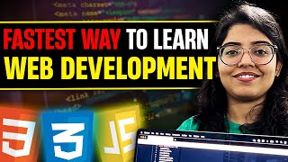 Fastest way to learn Web Development and actually get Hired | Full Stack Roadmap | Anshika Gupta