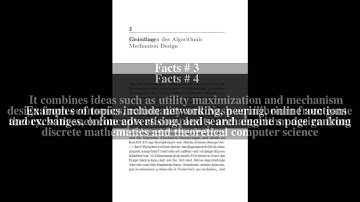 Algorithmic mechanism design Top # 7 Facts