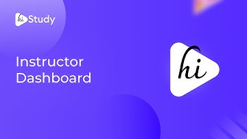 HiStudy: Instructor Dashboard