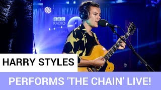 Harry Styles Performs 'The Chain' LIVE on BBC Radio One's Live Lounge! Harry Styles Performs 'The Chain' LIVE on BBC Radio One's Live Lounge!