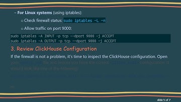 Troubleshooting No route to host Error when Connecting to ClickHouse Server