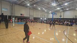 Volitude 18 Black vs Top Flight Volleyball Academy 18 National Black