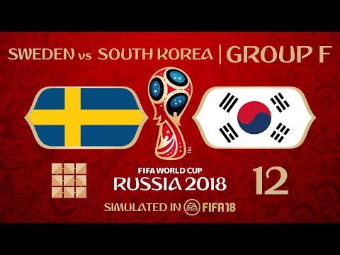 FIFA 18 | Virtual World Cup 2018 Simulation 12 - Sweden Vs South Korea | Group F