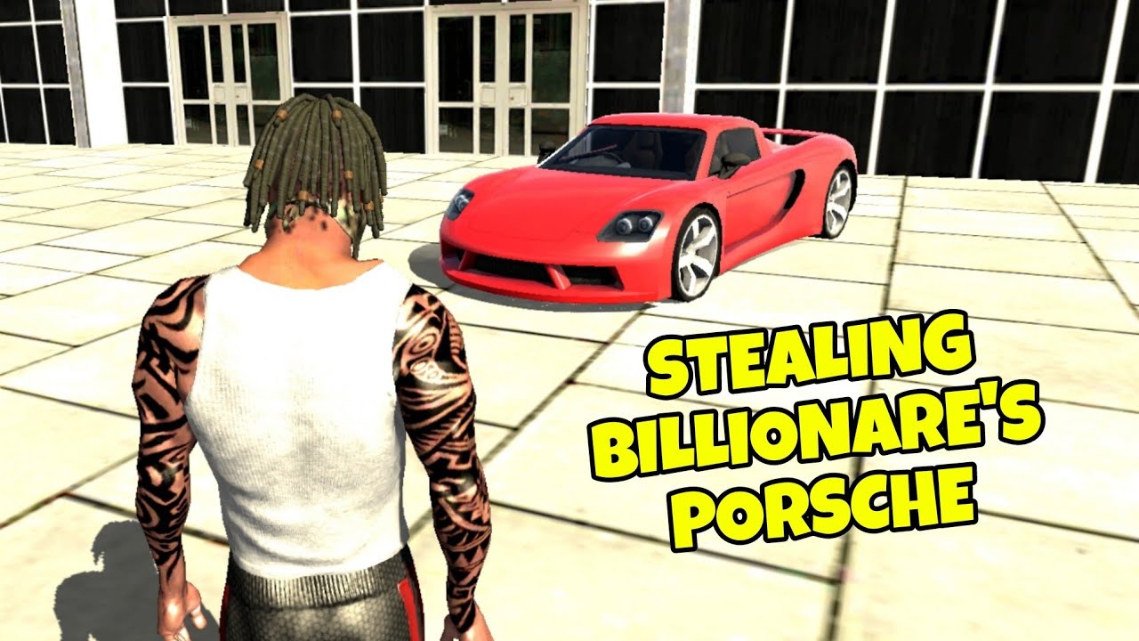 STEALING BILLIONARE'S PORSCHE 🚗 INDIAN BIKE DRIVING 3D STORIES [ MALAYALAM ]