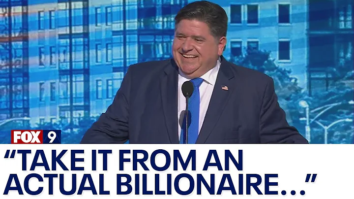 Illinois Gov. JB Pritzker slams Donald Trump during DNC appearance