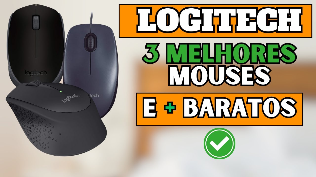 Mouse Logitech M190 - BOM E BARATO 