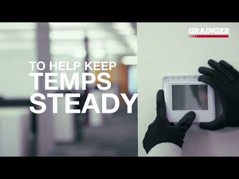 Keep Your Temps Steady - Website: https://www.grainger.com/