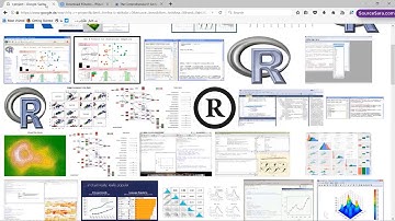 آموزش نصب نرم افزار آماری R و R Studio در ویندوز