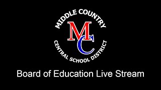 Middle Country CSD Live Stream - BOE Meeting 6/16/2021