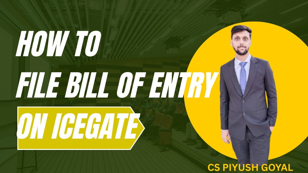 How to prepare Bill of Entry | What is Bill Of Entry in Import Business ...