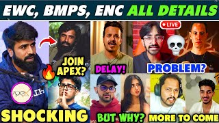 GHATAK in Godlike EWC &amp; Joining APEX? 👑 BMPS Details 📅 OG Coach Matter 🚪 ENC Leaks, THUG, BGMI 🔥