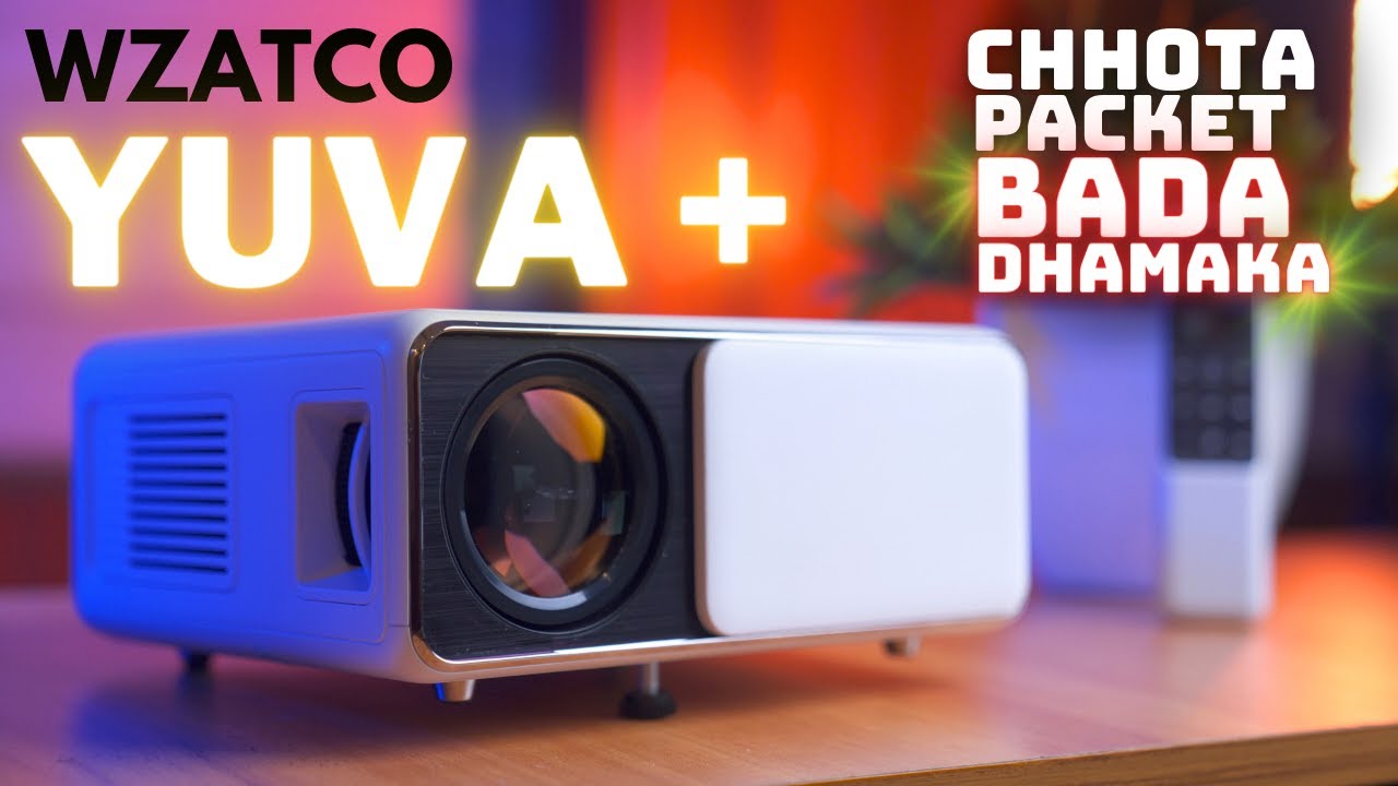 UNDER 10K 🔥 Best Budget Full HD Projector In India 2023 Wzatco Yuva+