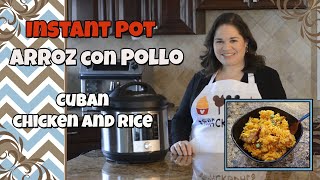 The BEST Instant Pot Chicken and Rice | Authentic Cuban Arroz con Pollo | Easy Quick and Cheap