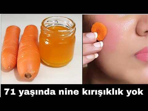 Apply Carrot Cream Every Night, Get Rid Of Wrinkles, Remove Dark Spots, Look 10Years Younger