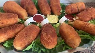 مملحات بريستيج كروكات الدجاج | salés prestiges croquettes de poulet
