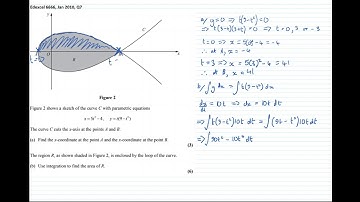 Integrating Parametric Equations