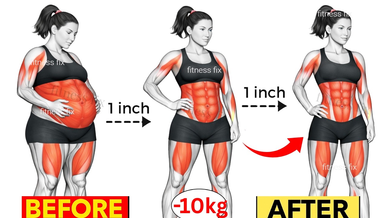 👙 The Best 30-Min Standing Abs Exercises for Belly Fat Reduction ➜ Belly Fat Disappears Abs Workout