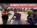 Meeting many burmese biharis and nepalis in thailand