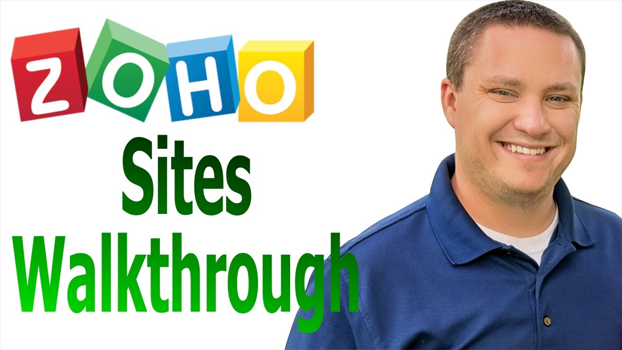 Create a website using Zoho sites - Short Version - YouTube
