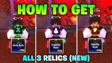 How to Get All 3 NEW Relics in Fisch Fright Update